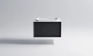 Тумба с раковиной Astra-Form Фрейм 4631177713781 70 см серый матовый